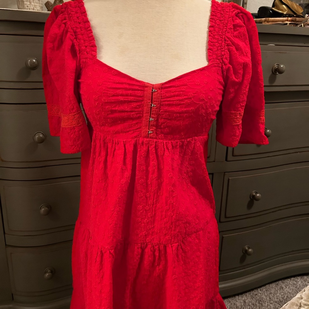 Betsey Johnson Red Mini Dress